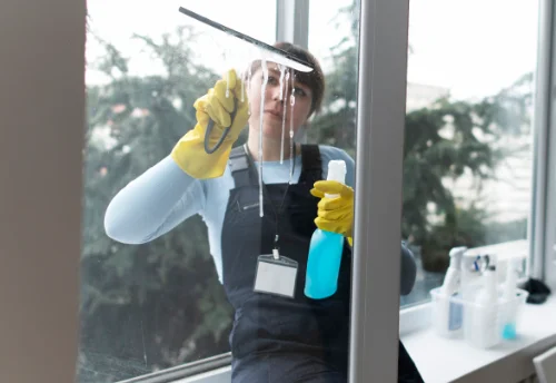 Nettoyage de vitres intérieures et extérieures à Publier
